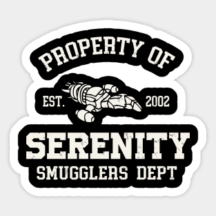 Property of serenity Sticker